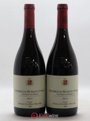 Chambolle-Musigny 1er Cru Les Hauts Doix Robert Groffier Père & Fils (Domaine)  2013 - Lot of 2 Bottles
