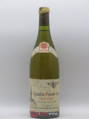Chablis Grand Cru Les Clos René et Vincent Dauvissat  1998 - Lot of 1 Bottle