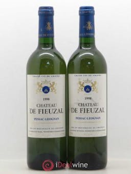 Château de Fieuzal  1998 - Lot of 2 Bottles