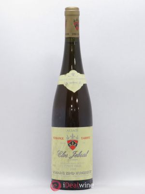 Pinot Gris Clos Jebsal Zind-Humbrecht (Domaine) Turckhem  1999 - Lot de 1 Bouteille