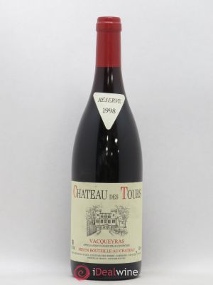 Vacqueyras Château des Tours E.Reynaud  1998 - Lot of 1 Bottle