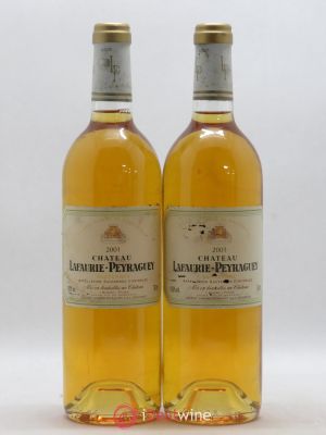 Château Lafaurie-Peyraguey 1er Grand Cru Classé  2001 - Lot of 2 Bottles