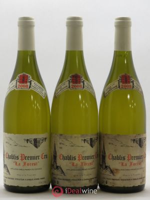 Chablis 1er Cru La Forest René et Vincent Dauvissat  2008 - Lot of 3 Bottles