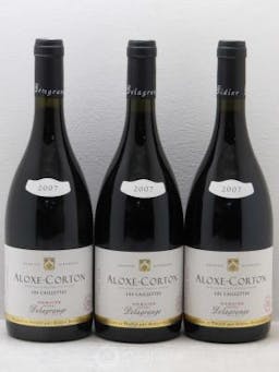 Aloxe-Corton Les Caillettes - Domaine Henri Delagrange 2007 - Lot of 3 Bottles