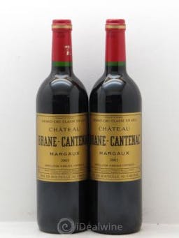 Château Brane Cantenac 2ème Grand Cru Classé  2003 - Lot de 2 Bouteilles