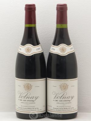 Volnay 1er Cru Domaine Lucien Boillot Les Angles 1999 - Lot of 2 Bottles