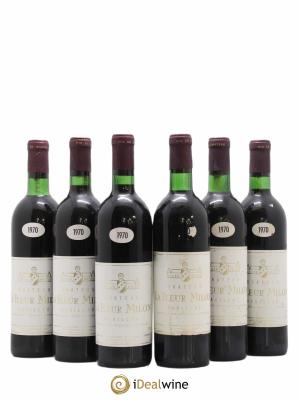 Château la Fleur Milon Cru Bourgeois  (sans prix de réserve) 1970 - Lot de 6 Bouteilles