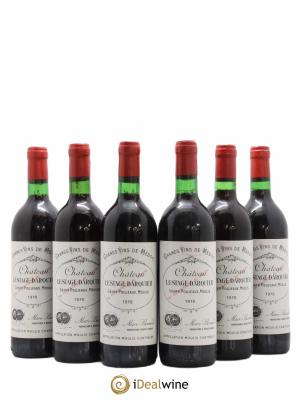 Moulis en Médoc château Lestage Darquier (sans prix de réserve) 1978 - Lot de 6 Bouteilles