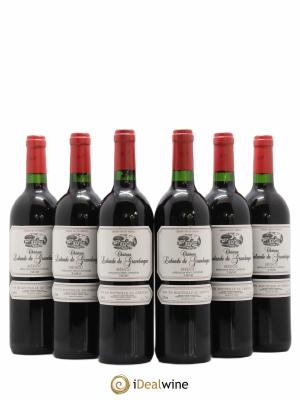 Médoc château Lalande de gravelongue (sans prix de réserve) 2000 - Lot de 6 Bouteilles