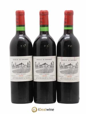 Haut Médoc château Le bourdieu (sans prix de réserve) 1970 - Lot de 3 Bouteilles