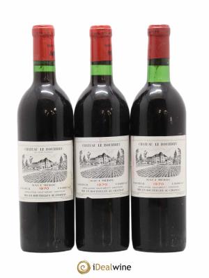Haut Médoc château Le bourdieu (sans prix de réserve) 1970 - Lot de 3 Bouteilles