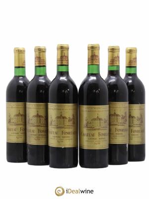Château Fonréaud Cru Bourgeois  (sans prix de réserve) 1970 - Lot de 6 Bouteilles