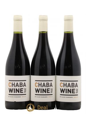 Vin de France Chabawine Merlot Domaine Alain Chabanon 2016 - Lot of 3 Bottles