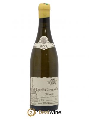 Chablis Grand Cru Blanchot Raveneau (Domaine) 2008 - Lot de 1 Bottle