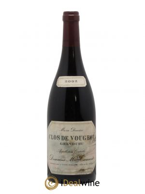 Clos de Vougeot Grand Cru Méo-Camuzet (Domaine)  2002 - Lotto di 1 Bottiglia