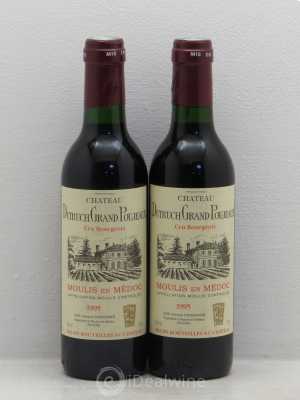 Château Dutruch Grand Poujeaux Cru Bourgeois (sans prix de réserve) 1995 - Lot de 2 Demi-bouteilles