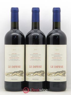 Toscana IGT Le Difese Tenuta San Guido (no reserve) 2015 - Lot of 3 Bottles