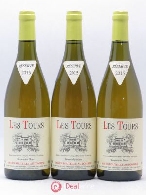 IGP Vaucluse (Vin de Pays de Vaucluse) Les Tours E.Reynaud  2015 - Lot of 3 Bottles