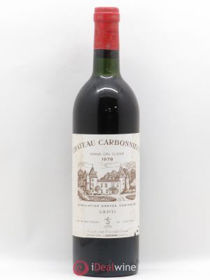 Château Carbonnieux Cru Classé de Graves (no reserve) 1978 - Lot of 1 Bottle
