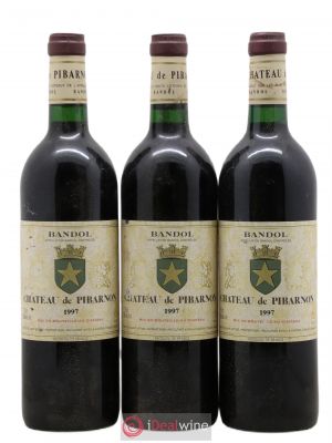 Bandol Château de Pibarnon Comte de Saint-Victor  1997 - Lot of 3 Bottles