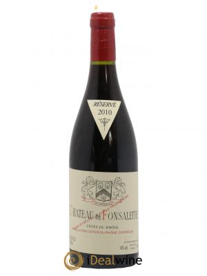 Côtes du Rhône Château de Fonsalette Emmanuel Reynaud  2010 - Lot of 1 Bottle