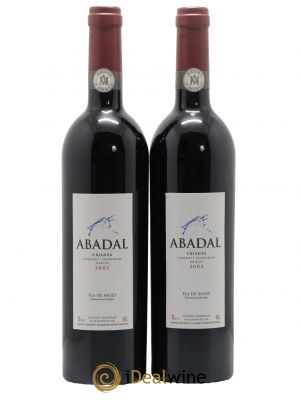Espagne Abadal Cabernet Sauvignon Merlot Crianca 2003 - Lot de 2 Bottles