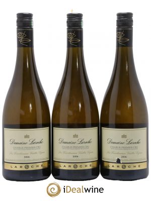 Chablis 1er Cru Fourchaumes Vieilles Vignes Domaine Laroche 2006 - Lot de 3 Flaschen