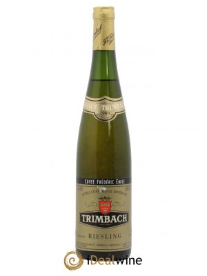 Riesling Cuvée Frédéric Emile Trimbach (Domaine) 1989 - Lot de 1 Bottiglia
