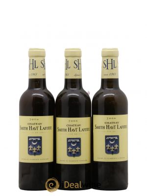 Château Smith Haut Lafitte  2006 - Lot of 3 Half-bottles