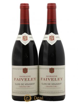 Clos de Vougeot Grand Cru Faiveley 2006 - Lot de 2 Bottles