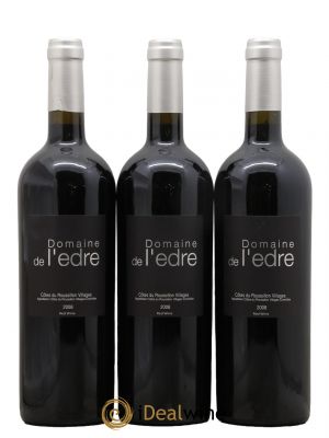 Côtes du Roussillon Domaine de L'Edre 2008 - Lot of 3 Bottles
