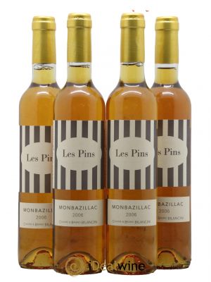 Monbazillac Château Tirecul La Gravière Bruno et Claudie Bilancini Les Pins 50Cl 2006 - Lot de 4 Bottles
