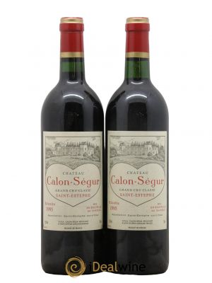 Château Calon Ségur 3ème Grand Cru Classé 1995 - Lot de 2 Bottles