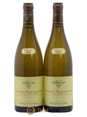 Puligny-Montrachet 1er Cru Champ-Gain François Carillon 2020 - Lot de 2 Bottles