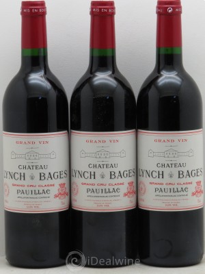 Château Lynch Bages 5ème Grand Cru Classé  1994 - Lot of 3 Bottles