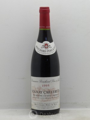 Volnay 1er cru Caillerets - Ancienne Cuvée Carnot Bouchard Père & Fils  1995 - Lot de 1 Bouteille