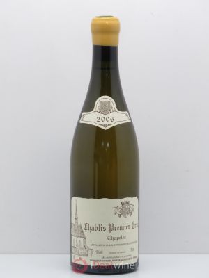 Chablis 1er Cru Chapelot Raveneau (Domaine)  2006 - Lot of 1 Bottle