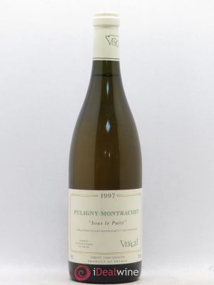 Puligny-Montrachet 1er Cru Sous le Puits Verget  1997 - Lot de 1 Bouteille