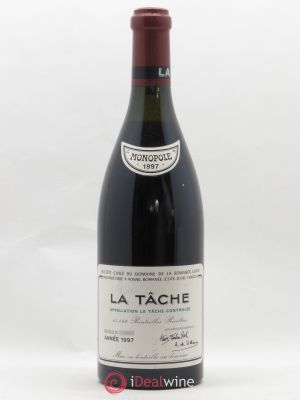 La Tâche Grand Cru Domaine de la Romanée-Conti  1997 - Lot of 1 Bottle