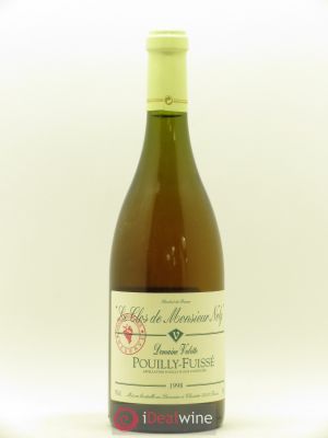 Pouilly-Fuissé Clos de Monsieur Noly Vieilles Vignes Valette (Domaine)  1998 - Lot of 1 Bottle