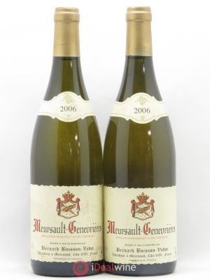 Meursault 1er Cru Genevrières Bernard Boisson-Vadot  2006 - Lot of 2 Bottles