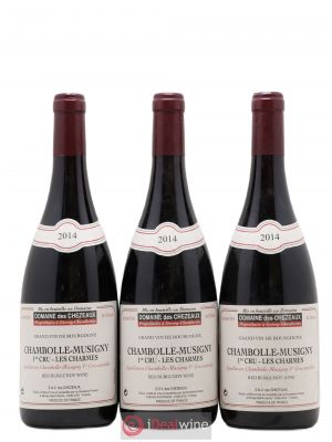 Chambolle-Musigny 1er Cru Les Charmes Domaine des Chezeaux Mise Ponsot 2014 - Lot of 3 Bottles