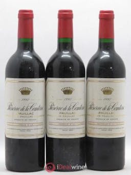 Réserve de la Comtesse Second Vin  1997 - Lot of 3 Bottles