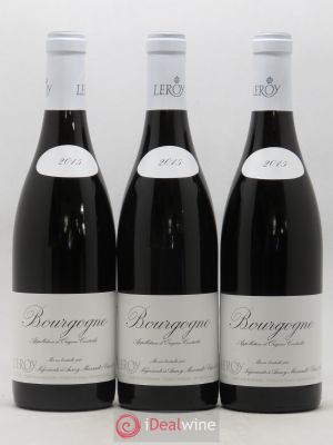 Bourgogne Leroy SA  2015 - Lot de 3 Bouteilles