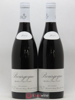 Bourgogne Leroy SA  2015 - Lot de 2 Bouteilles