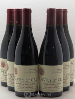 Givry 1er Cru Clos de la Servoisine Joblot (Domaine)  2008 - Lot of 6 Bottles