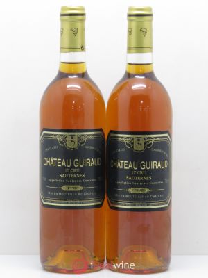 Château Guiraud 1er Grand Cru Classé  1990 - Lot de 2 Bouteilles