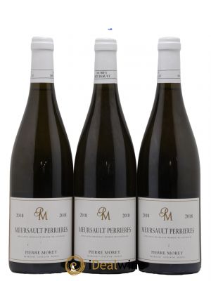Meursault 1er Cru Perrières Pierre Morey (Domaine)  2018 - Lot of 3 Bottles