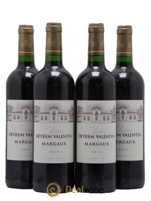 Château Deyrem Valentin Cru Bourgeois  2015 - Lot of 4 Bottles