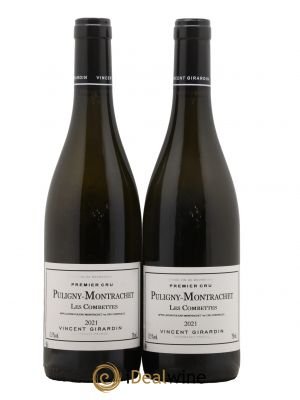 Puligny-Montrachet 1er Cru Les Combettes Vincent Girardin (Domaine)  2021 - Lot of 2 Bottles